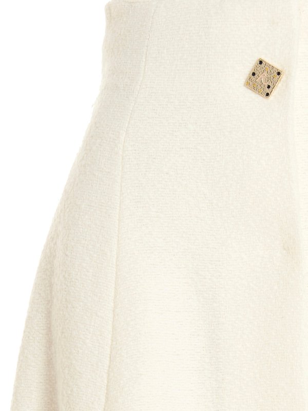 iKRIX Rochas: Jupes longues - Jupe Longue - Blanc