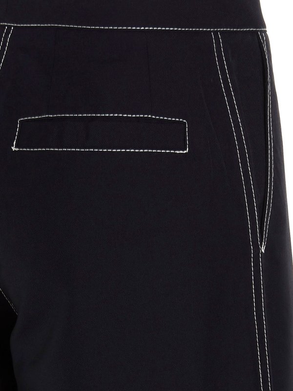 Cotton blend pants shop online: SUNNEI