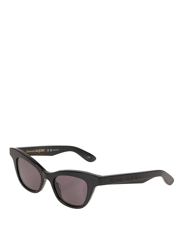 ALEXANDER MCQUEEN: sunglasses online - Tinted cat-eye sunglasses