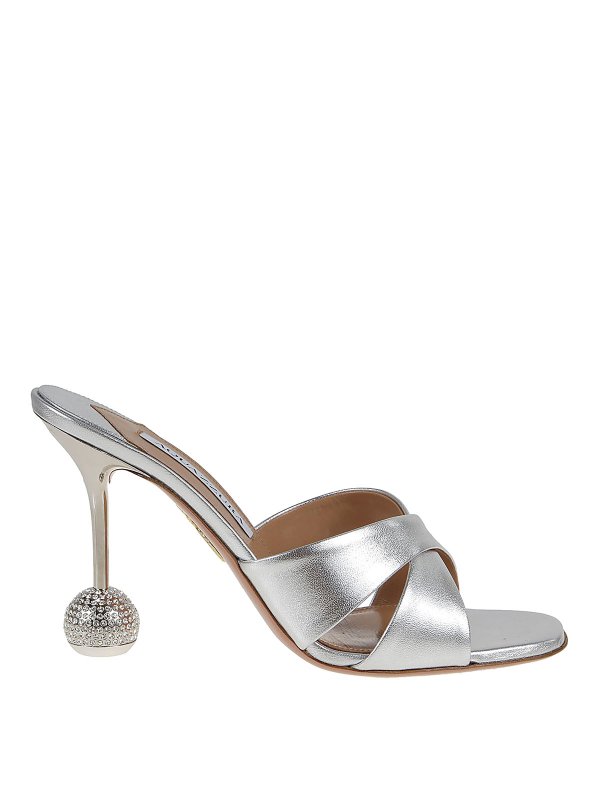 Aquazzura: sandals - Yes Darling 95 mules