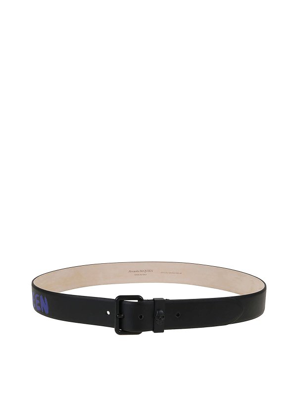 ALEXANDER MCQUEEN: ベルト - ベルト - 黒