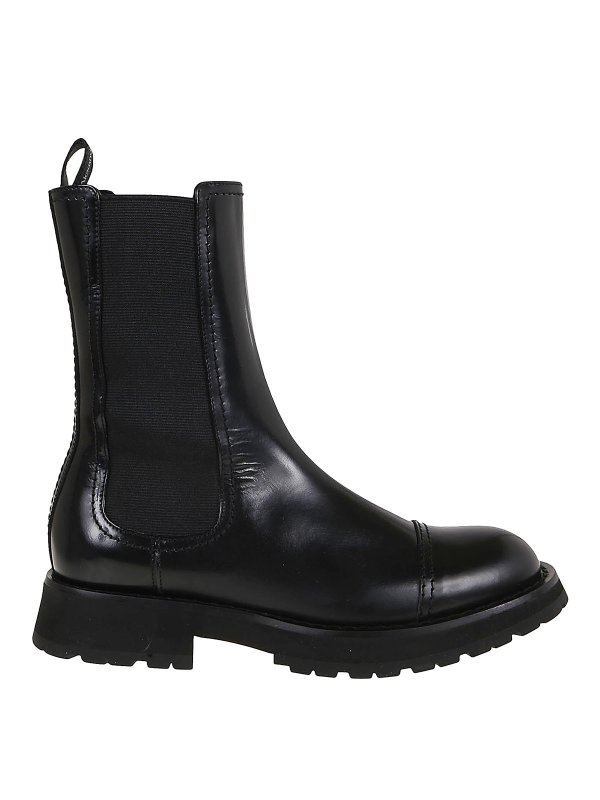 ALEXANDER MCQUEEN: Bottines - Bottines - Noir