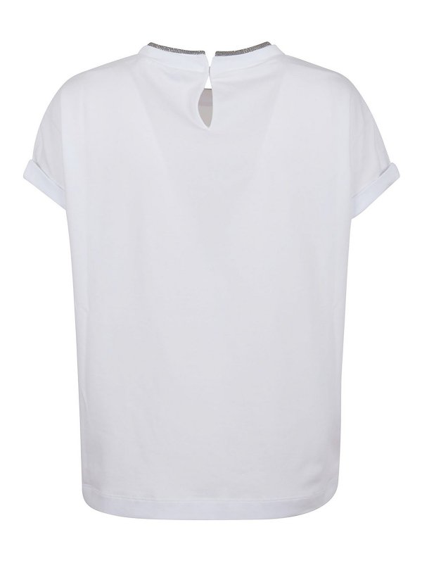 BRUNELLO CUCINELLI: Camisetas online - Camiseta - Blanco