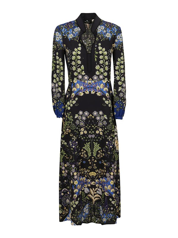 ETRO: Maxikleider - Maxikleid - Schwarz