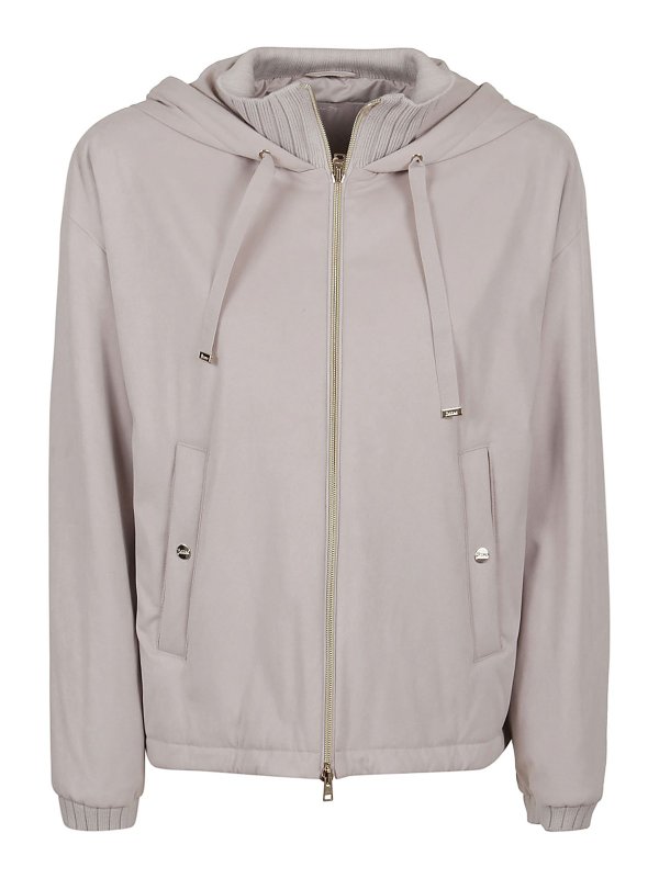 HERNO: casual jackets - Hooded jacket