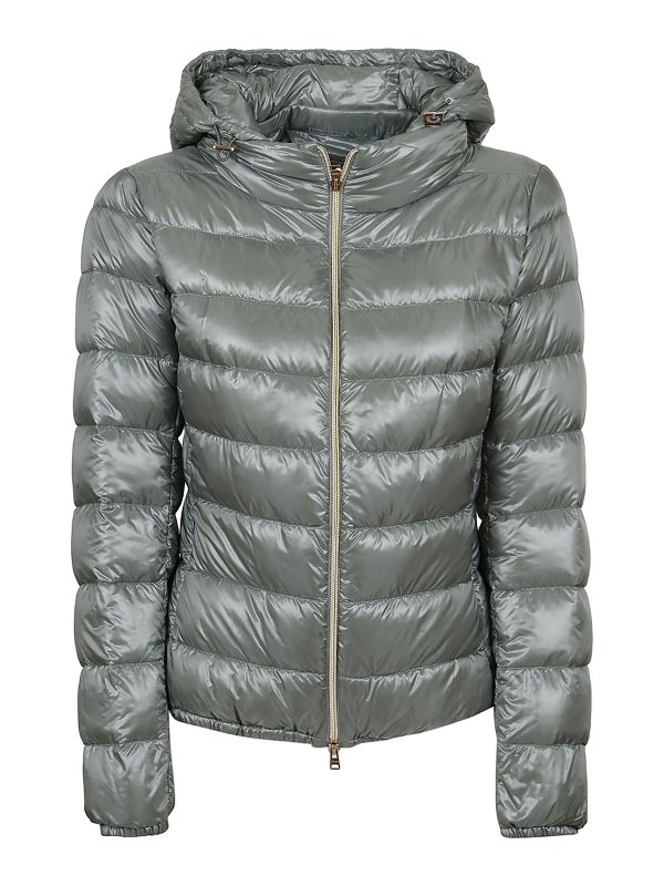 HERNO: Vestes-rembourrees - Blouson Rembourré - Vert