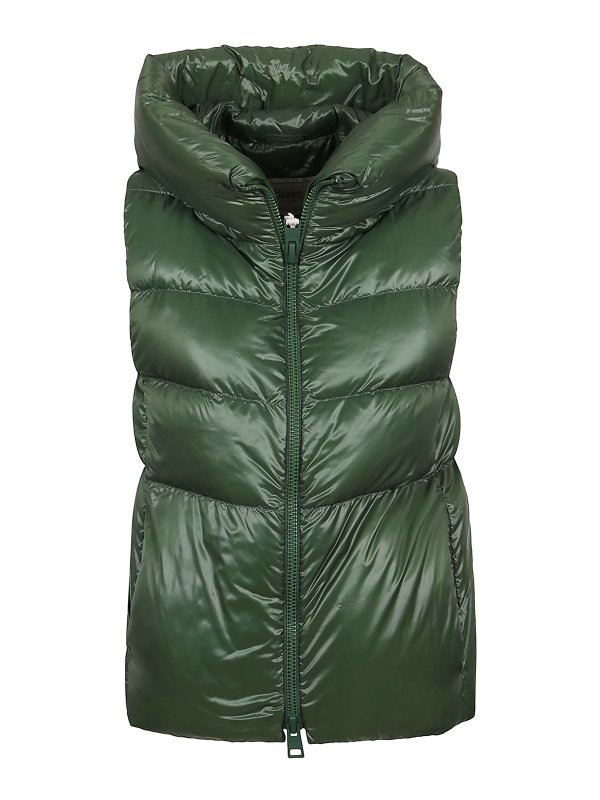 HERNO: padded jackets - Quilted padded vest