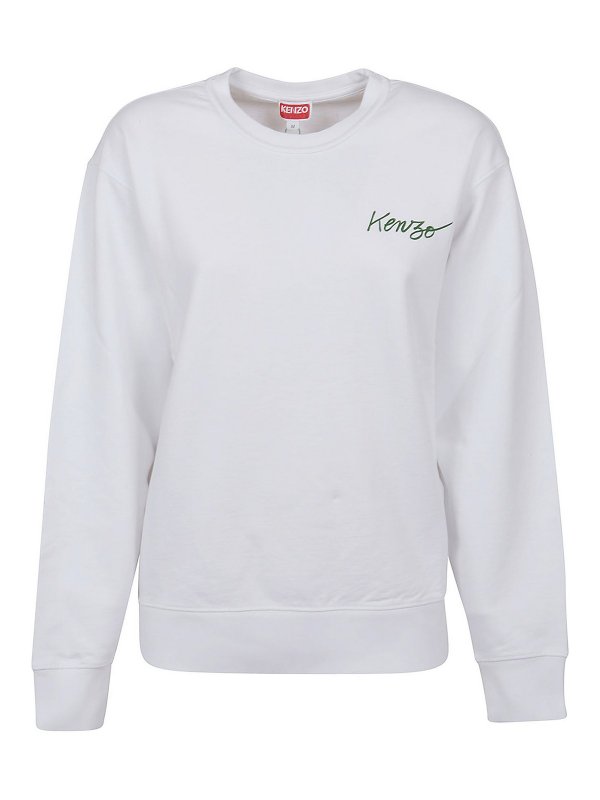 KENZO: スウェット＆セーター - スウェットシャツ/セーター - 白