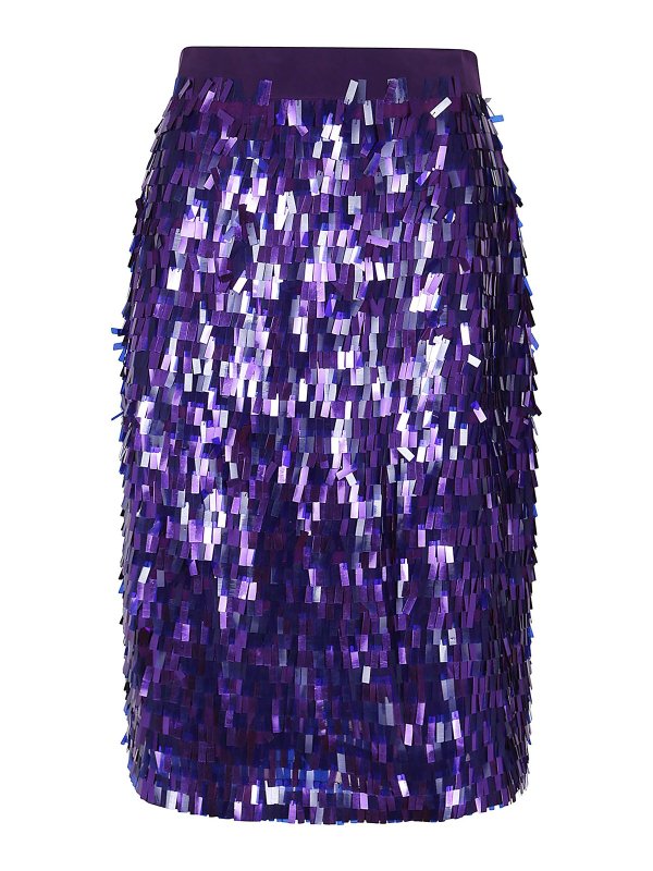 Pinko: gonne al ginocchio  e longuette - Gonna Gertrudes impreziosita da paillettes