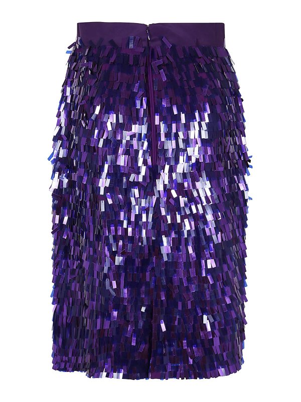 Pinko: gonne al ginocchio  e longuette online - Gonna Gertrudes impreziosita da paillettes
