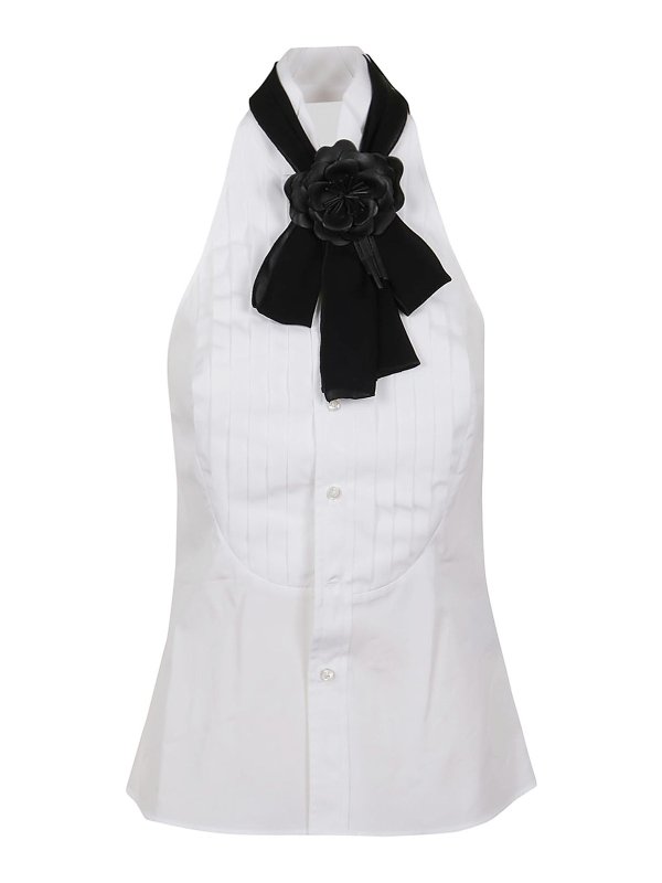 POLO RALPH LAUREN: Tops y camisetas sin mangas - Top - Blanco