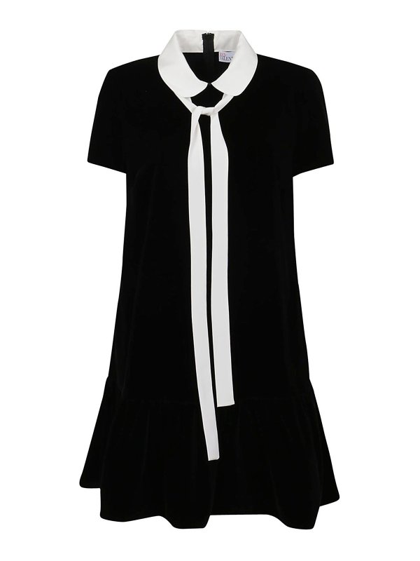 VALENTINO RED: Robes courtes - Robe Courte - Noir