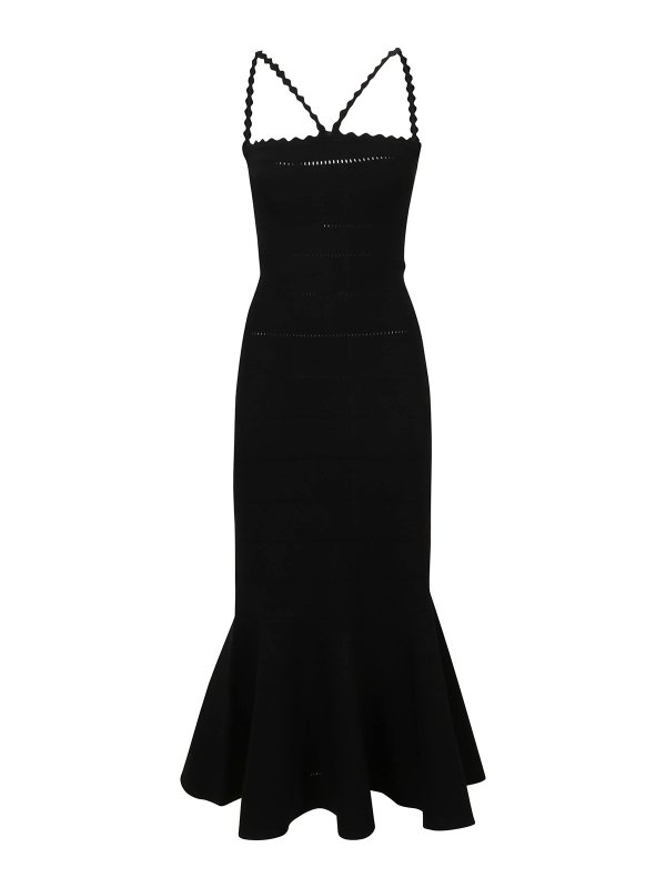 VICTORIA BECKHAM: マキシドレス - マキシドレス - 黒