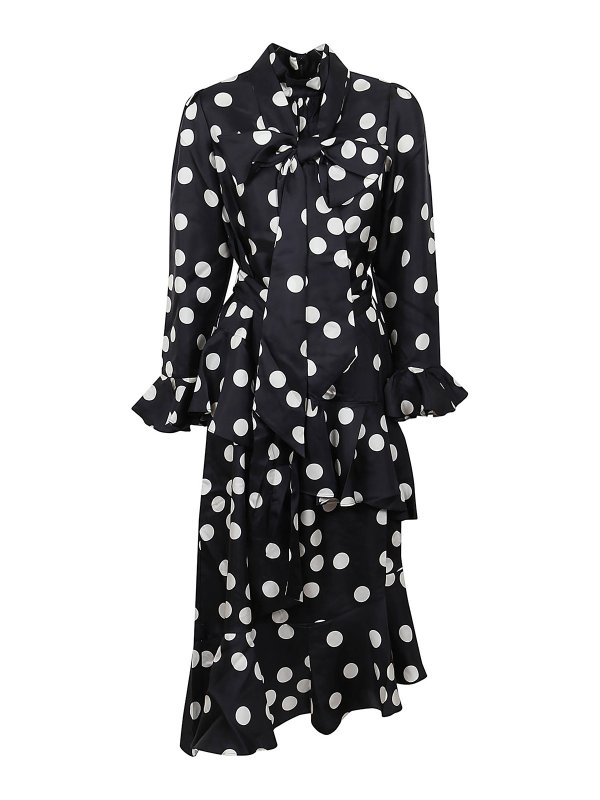 ZIMMERMANN: abiti al ginocchio - Abito in seta fantasia pois