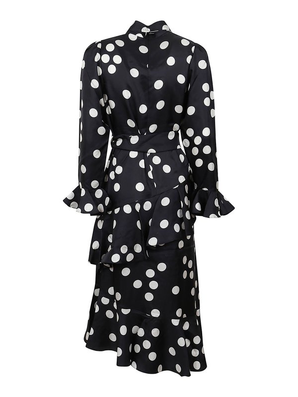 ZIMMERMANN: abiti al ginocchio online - Abito in seta fantasia pois