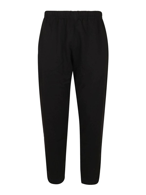 KENZO: スウェットパンツ - トラックスーツ ボトムス - 黒