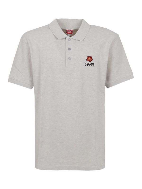 KENZO: t-shirts - Crest logo classic polo