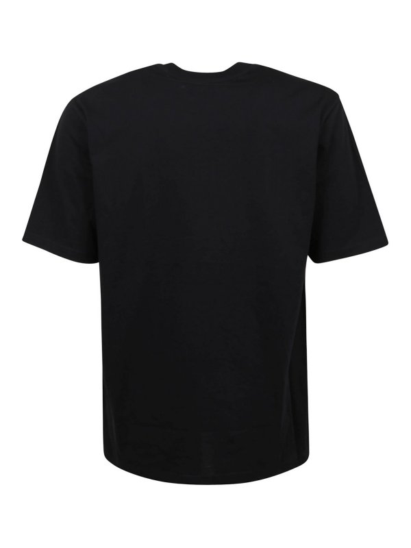MOSCHINO: t-shirt online - T-shirt stampata con logo