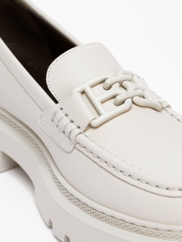 Leather loafers shop online: BALLY