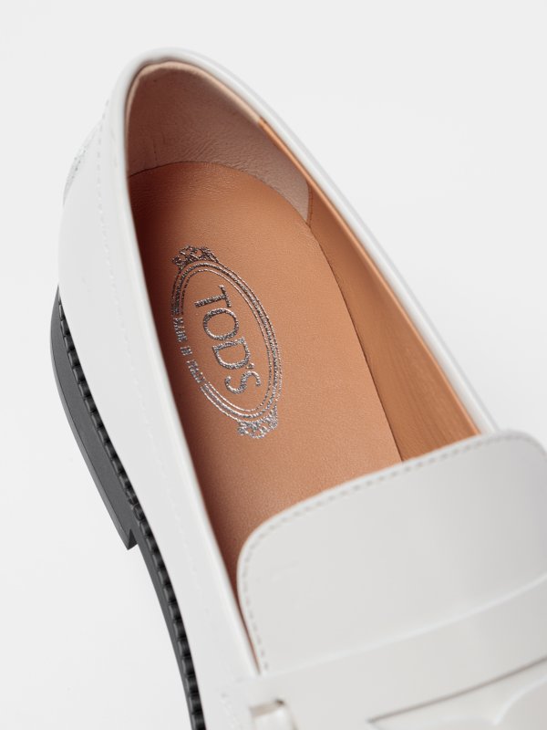 Leather loafers shop online: TOD