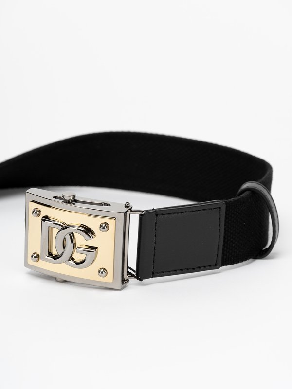 DOLCE & GABBANA: Cinturones online - Cinturón - Negro