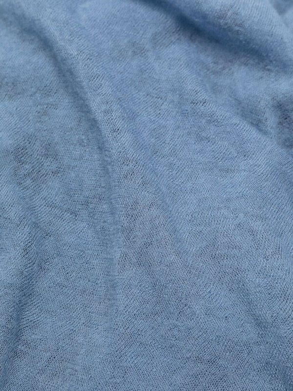 BOTTO GIUSEPPE: Bufandas y pañuelos online - Bufanda - Azul Claro