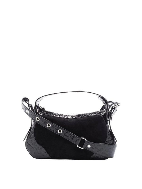 BY FAR: Schultertaschen - Schultertasche - Schwarz