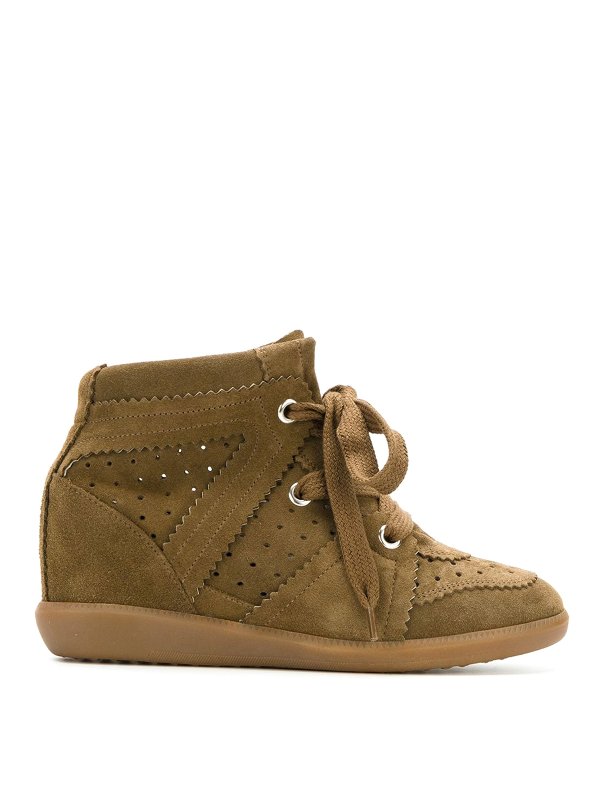 ISABEL MARANT: スニーカー - スニーカー - ダークグリーン