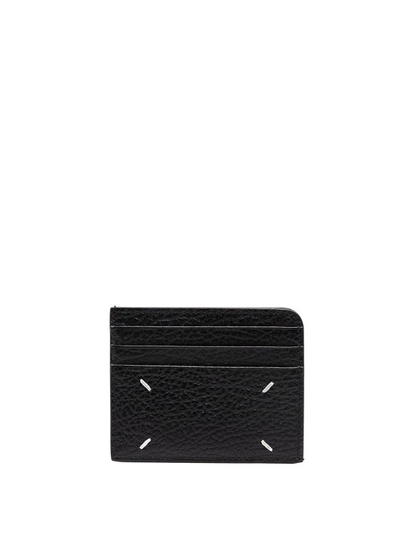 Maison Margiela: Portemonnaies und Geldbörsen - Portemonnaie - Schwarz