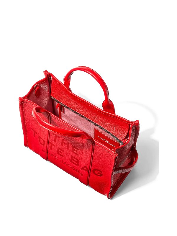 トートバッグ - 赤 shop online: MARC JACOBS