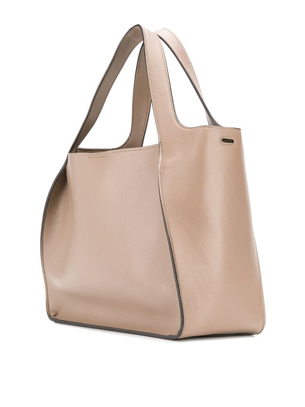 STELLA McCARTNEY: totes bags online - Perforated logo tote bag