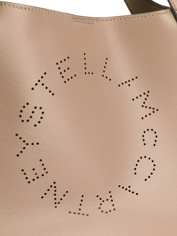 iKRIX STELLA McCARTNEY: totes bags - Perforated logo tote bag
