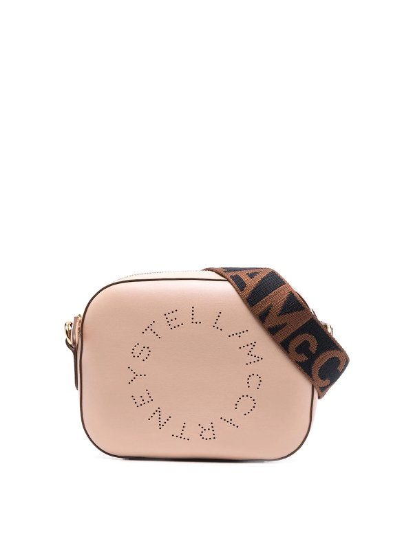 STELLA McCARTNEY: borse a tracolla - Borsa a tracolla con logo Stella