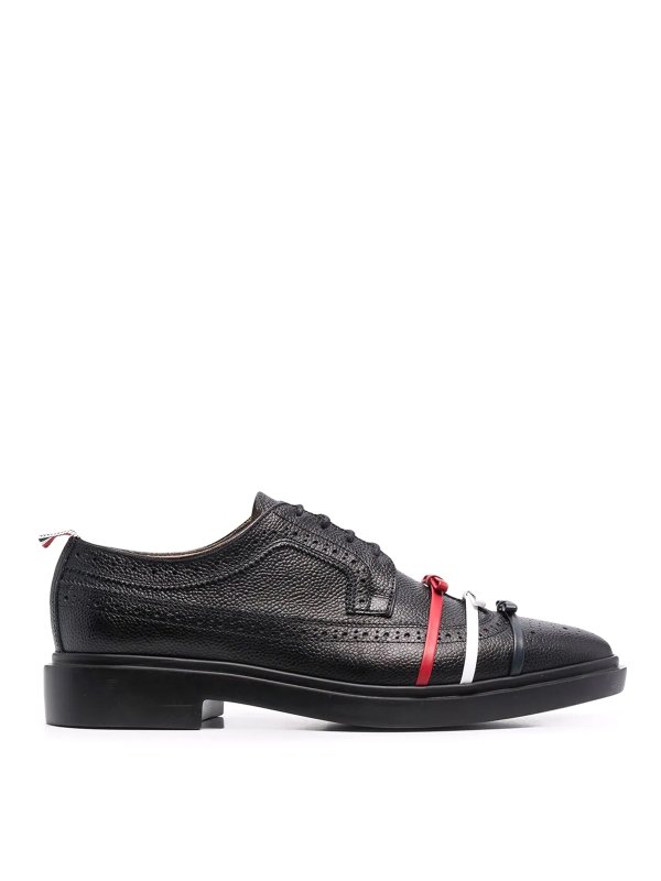 THOM BROWNE: Zapatos con cordones - Zapatos Con Cordones - Negro