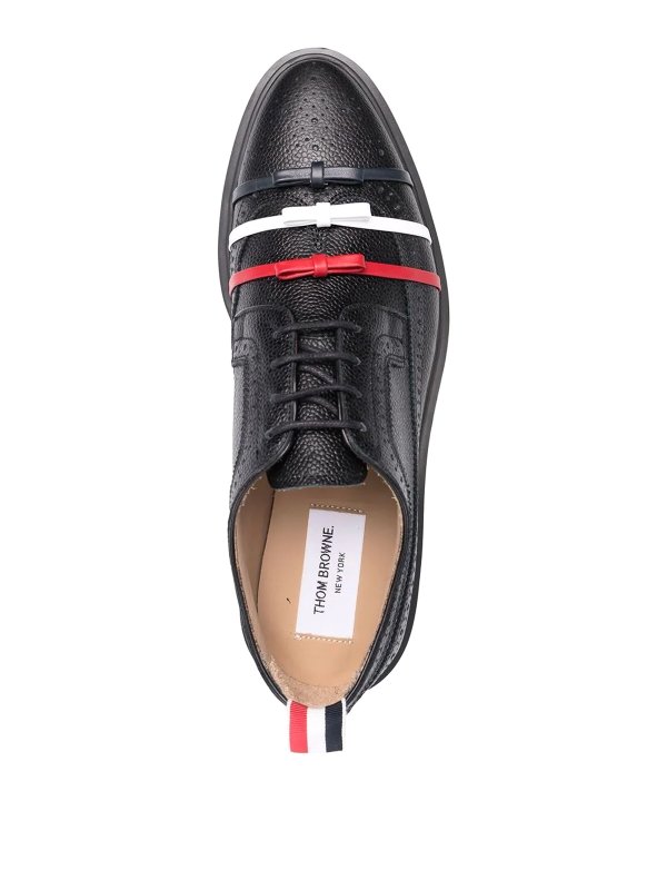 Zapatos Con Cordones - Negro shop online: THOM BROWNE