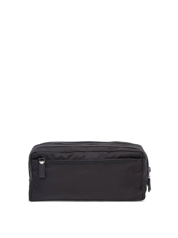 The Best Shops PRADA: Cases & Covers - Re-nylon and leather travel pouch