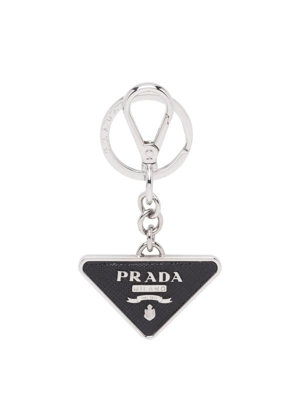 PRADA: key holders - Logo keyring