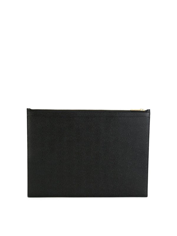 iKRIX THOM BROWNE: wallets & purses - Leather medium document holder