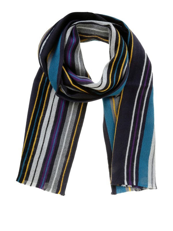 PAUL SMITH: scarves - Fringed scarf