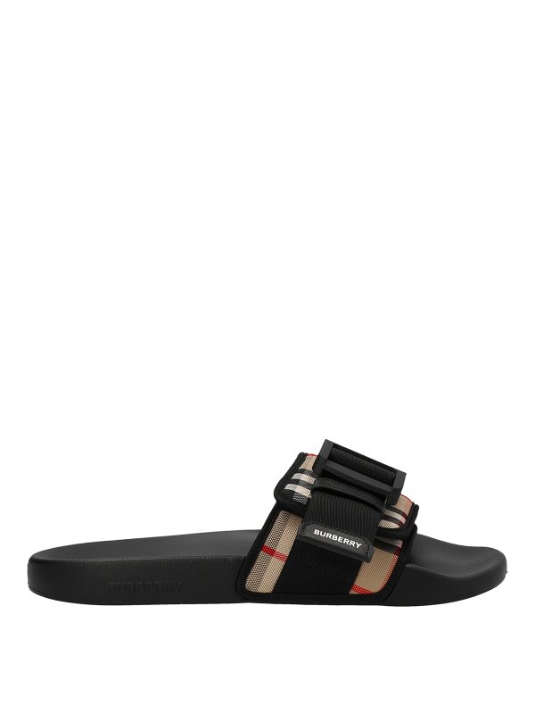 BURBERRY: flip flops - Cameron slides