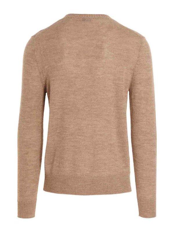 BALLANTYNE: Pull col rond online - Pull Col Rond - Beige