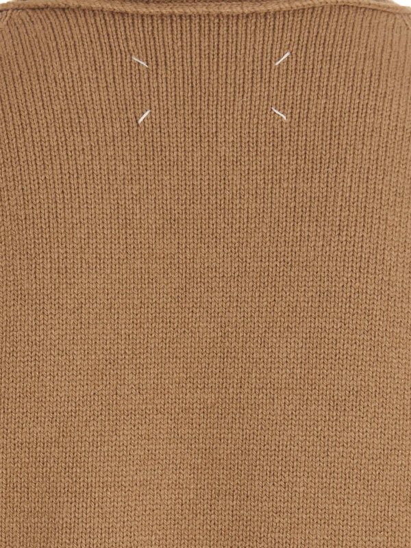 Logo cardigan shop online: Maison Margiela