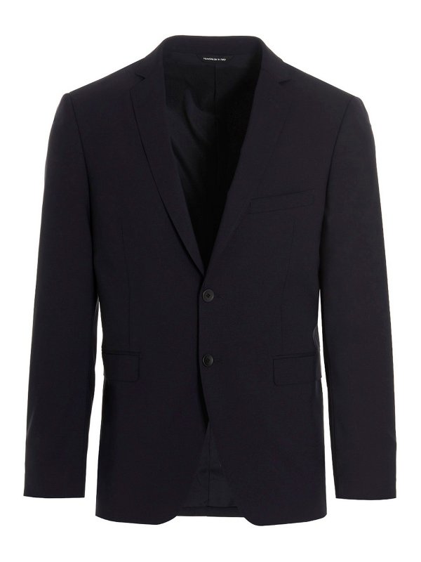 TONELLO: blazers - Wool single breast blazer jacket