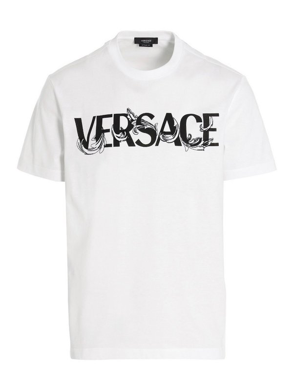 VERSACE: Camisetas - Camiseta - Blanco