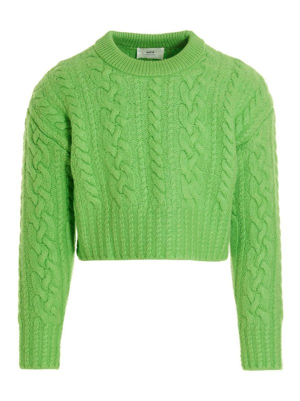 AMI ALEXANDRE MATTIUSSI: クルーネック - クルーネック - 緑