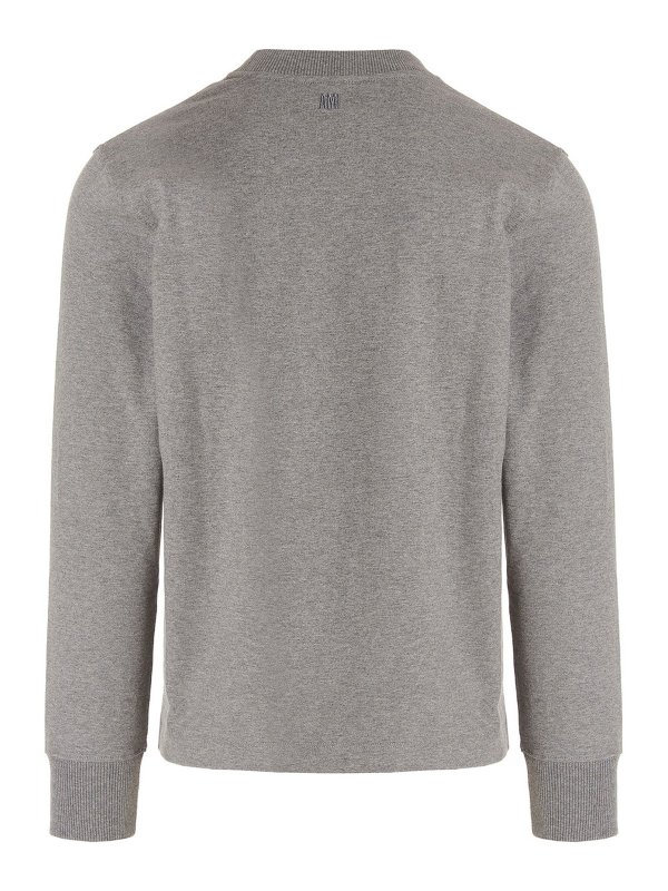 AMI ALEXANDRE MATTIUSSI: Sudaderas y suéteres online - Sudadera - Gris