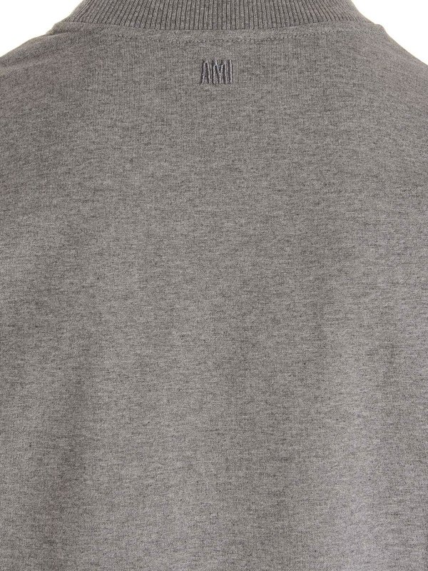 Sudadera - Gris shop online: AMI ALEXANDRE MATTIUSSI