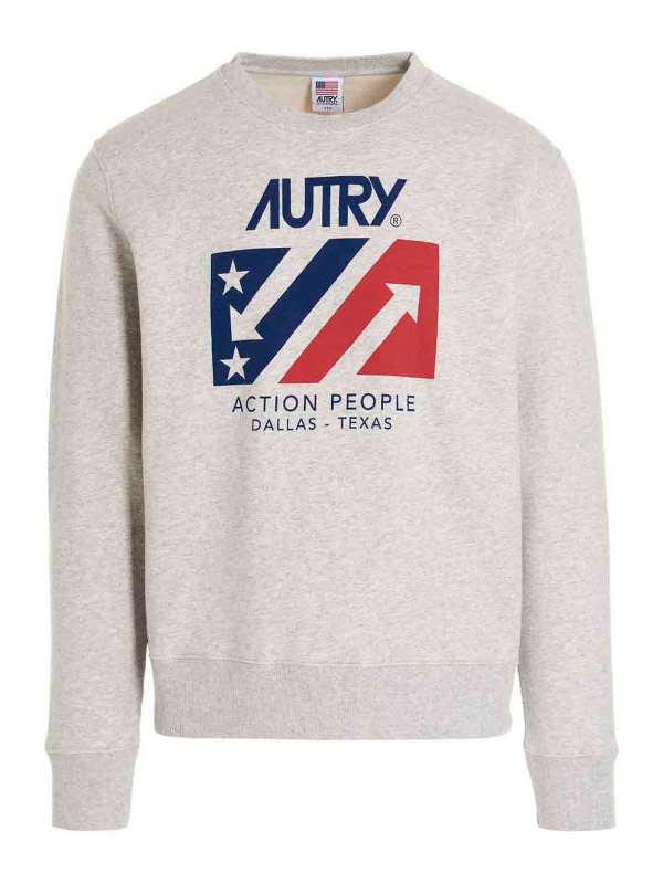 AUTRY: Sudaderas y suéteres - Sudadera - Gris