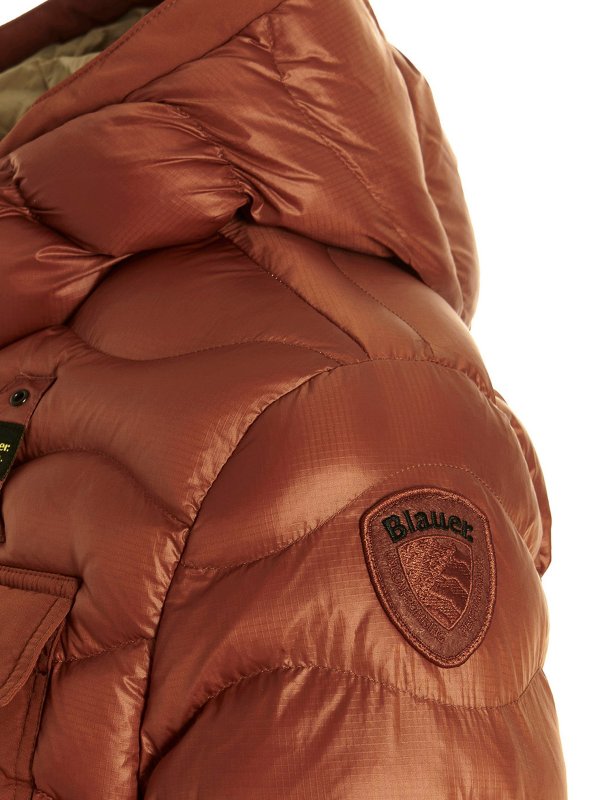Military down jacket shop online: BLAUER