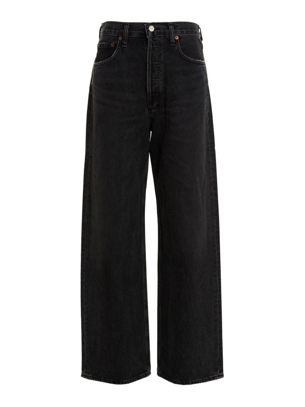 AGOLDE: Schlagjeans - Schlagjeans - Schwarz